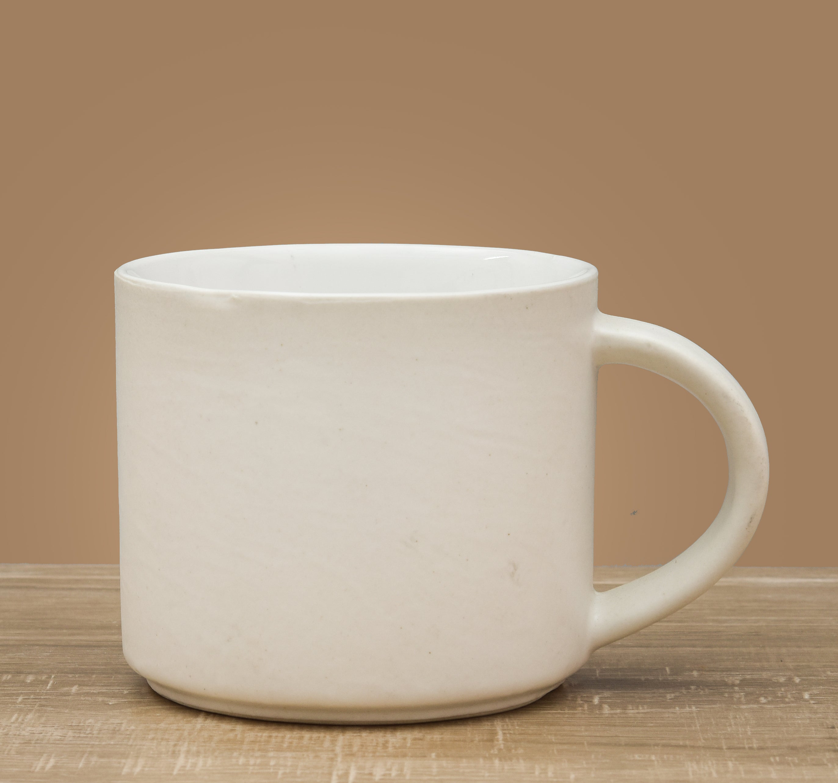 WHITE CUP FOR COFFEE AND TEA CUP