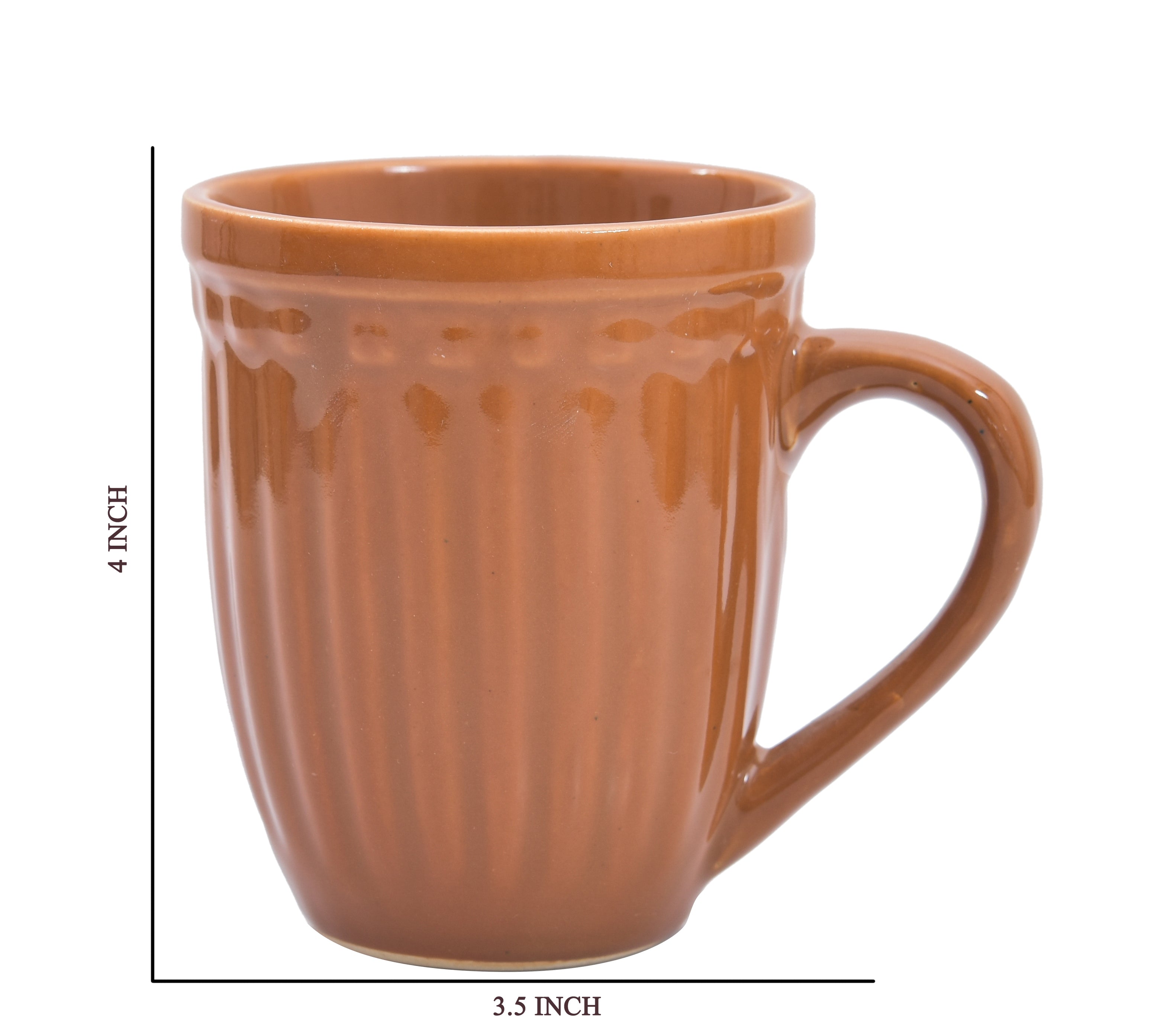 PREMIUM COFFEE MUG - BROWN COLOR