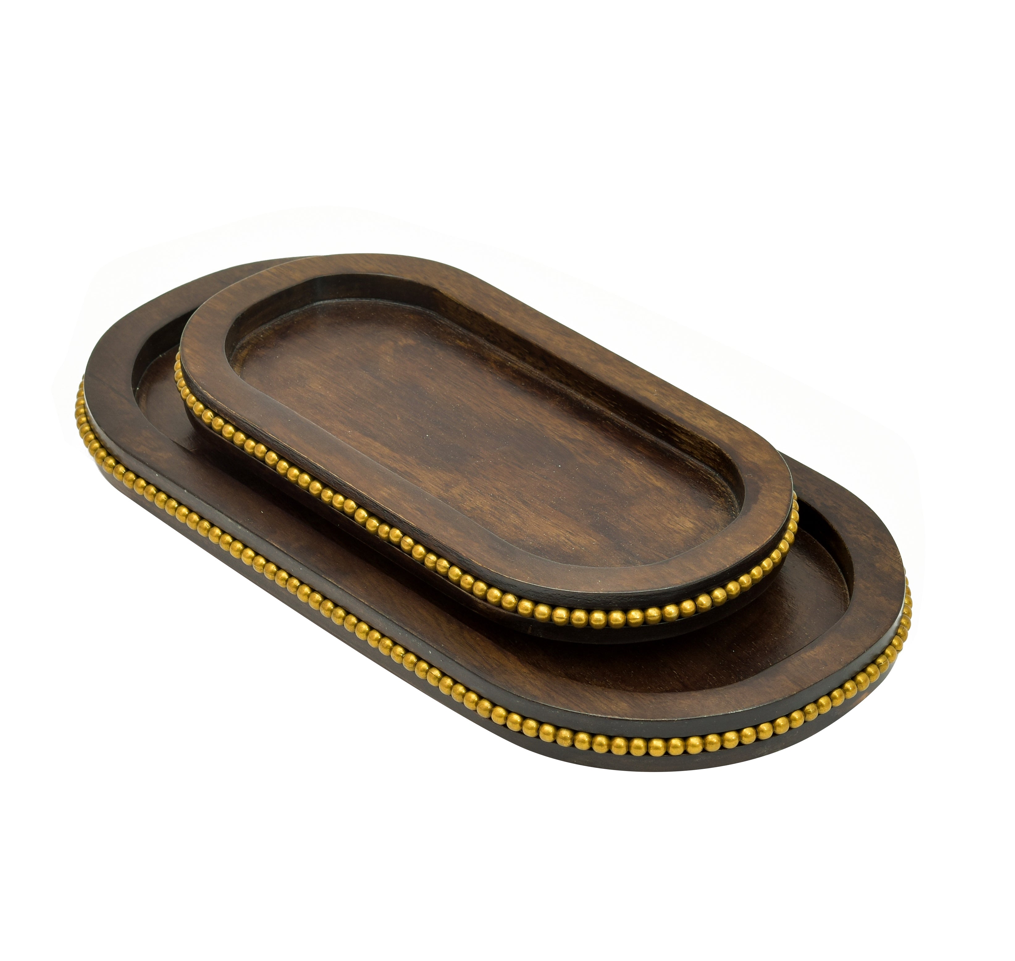 DOT SERVING PLATTER SET OF 2PCS