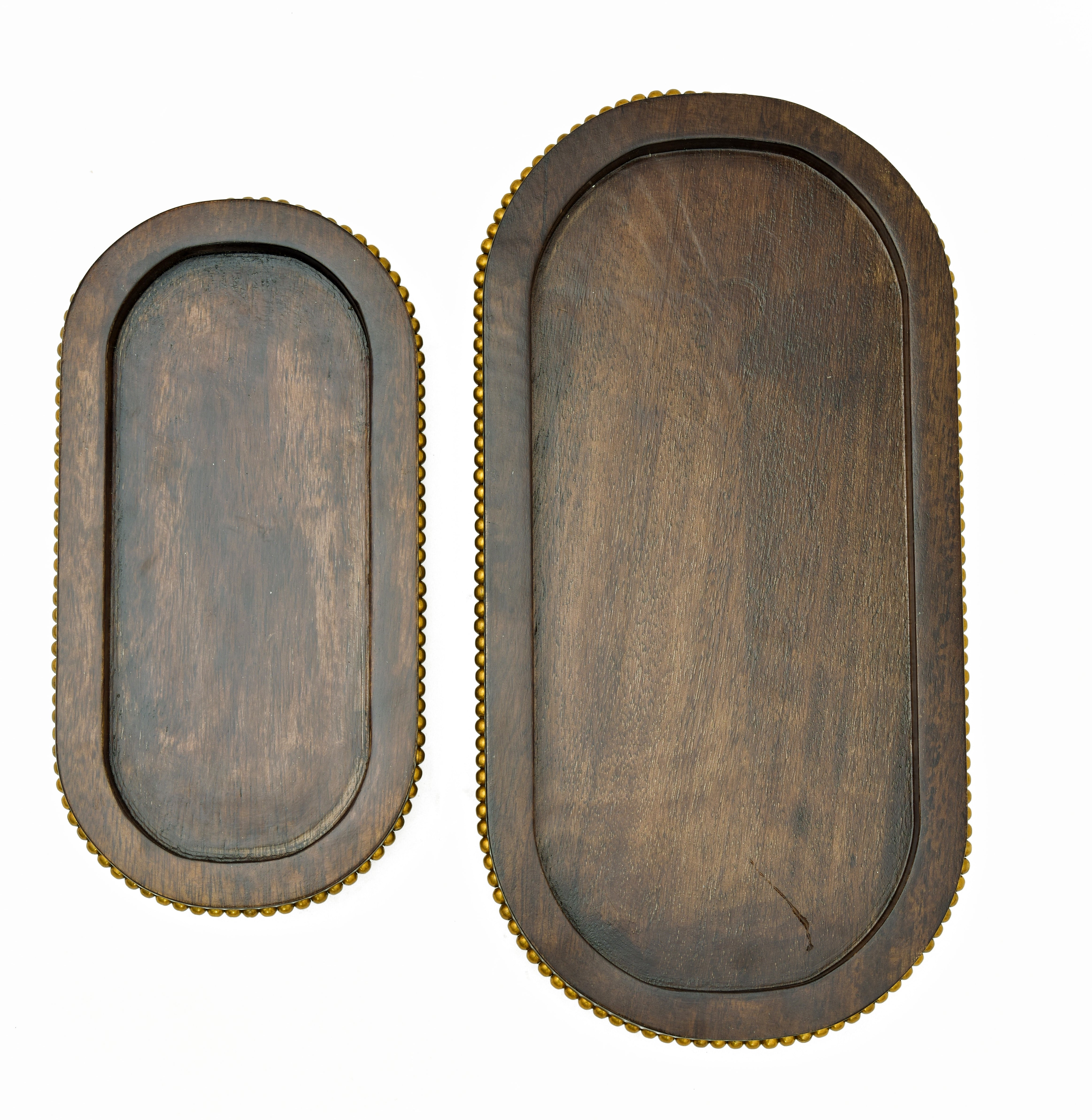 DOT SERVING PLATTER SET OF 2PCS