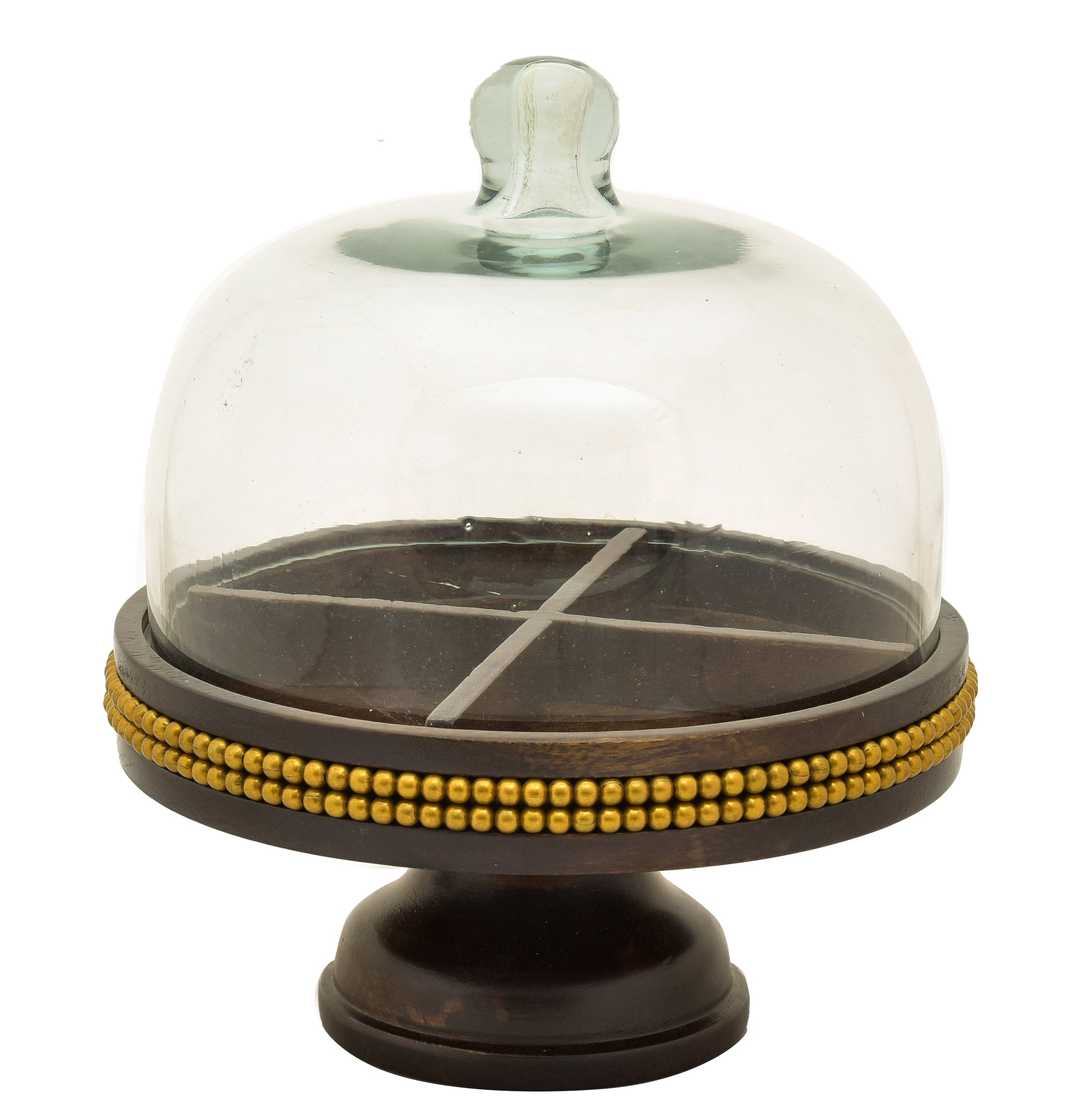 DOT SNACK STAND WITH LID