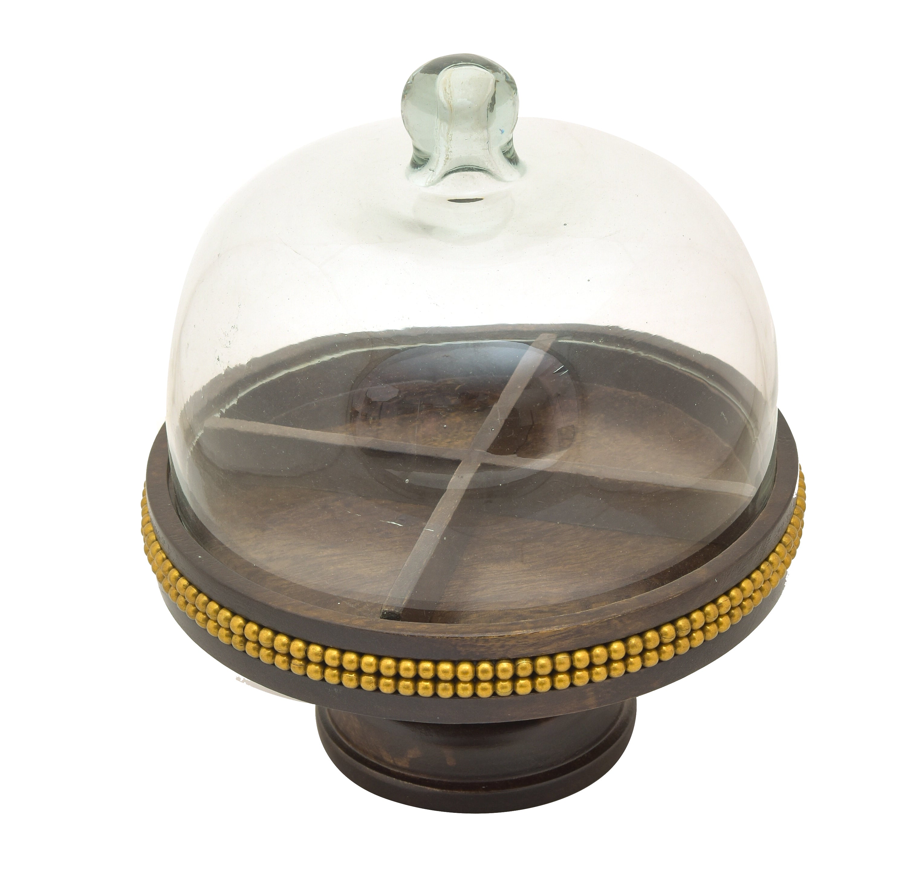DOT SNACK STAND WITH LID