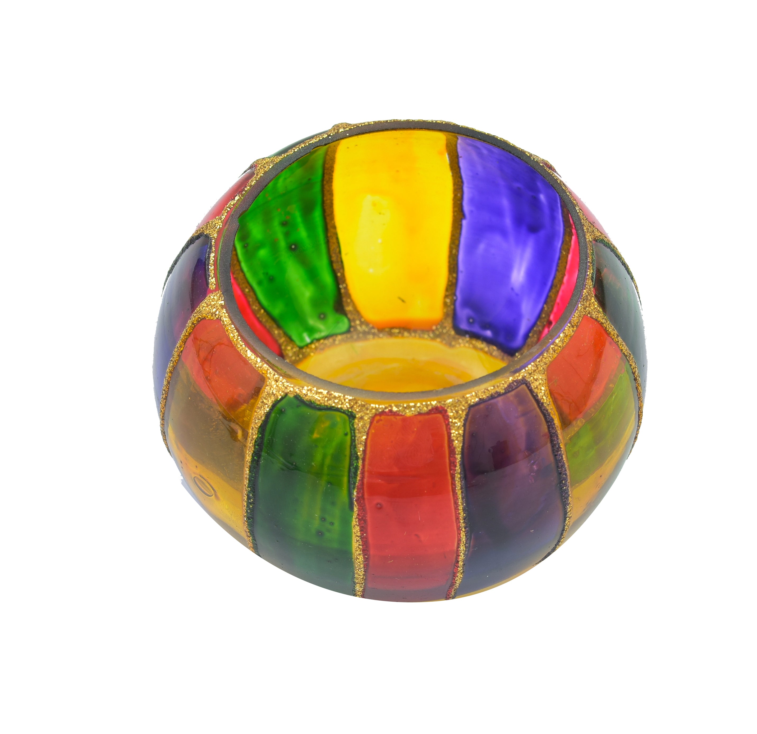 JHAROKHA LINE ROLLY POLLY T-LIGHT HOLDER