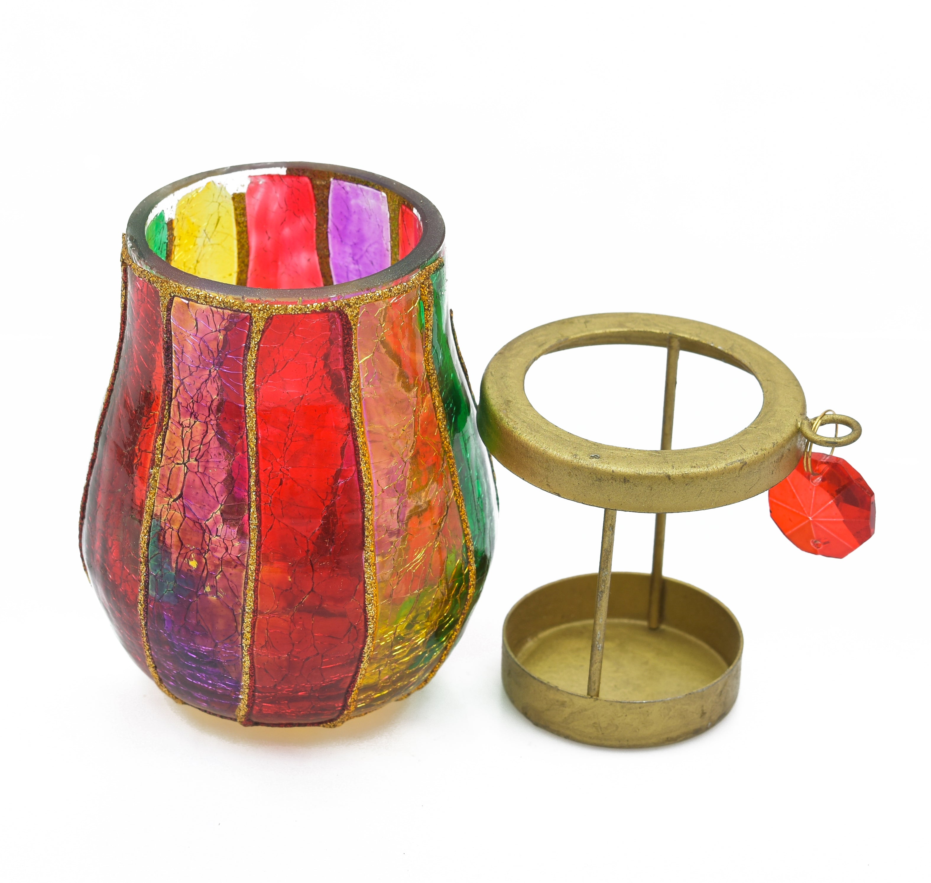 JHAROKHA LINE MATKA T-LIGHT HOLDER