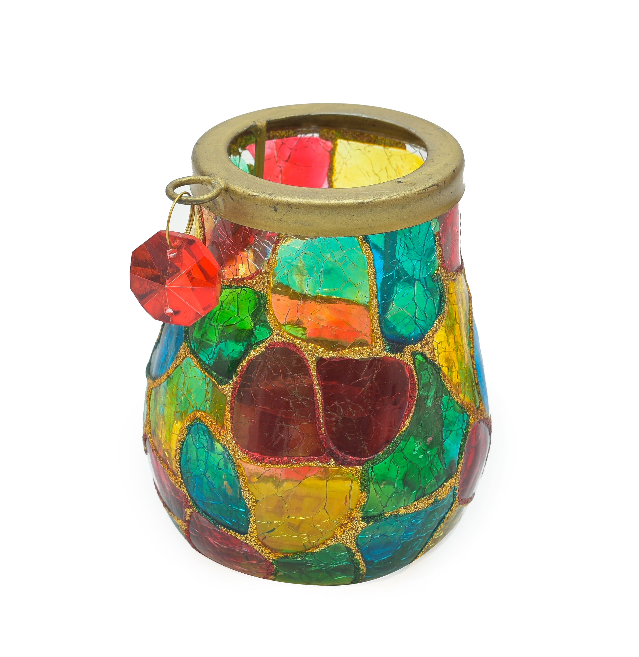JHAROKHA ZIGZAG MATKA T-LIGHT HOLDER
