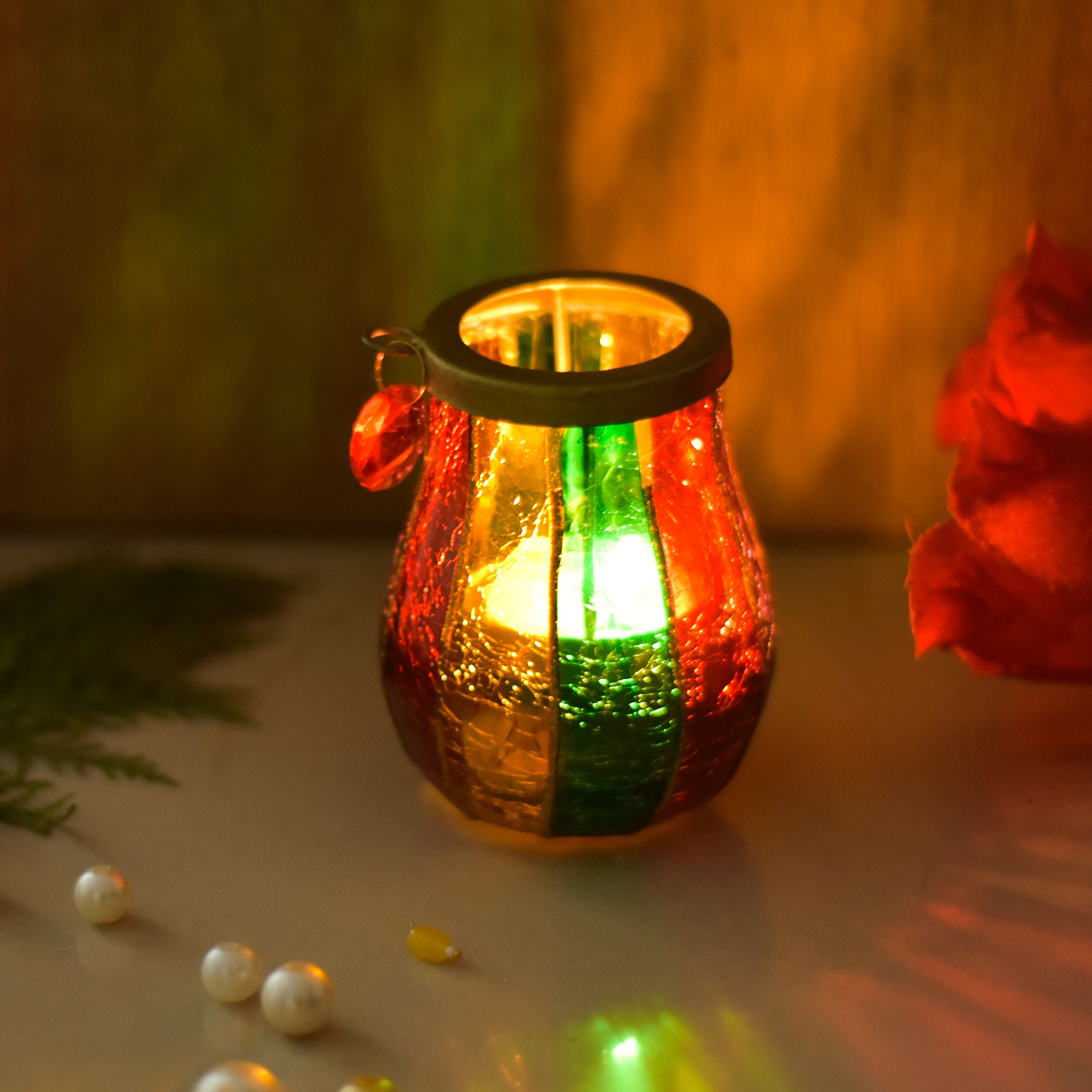 JHAROKHA LINE MATKA T-LIGHT HOLDER
