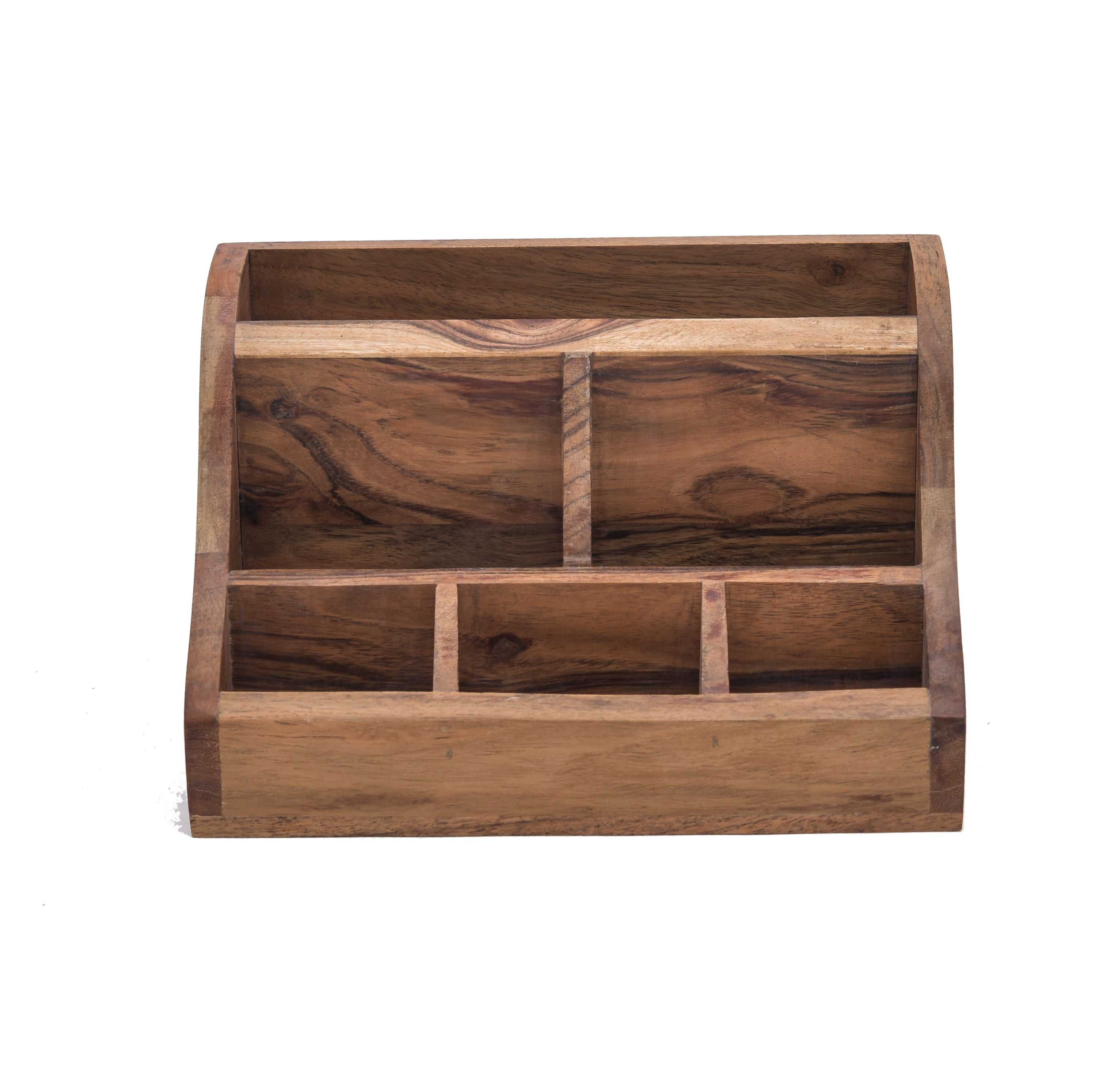 ACACIA WOODEN DESK ORGANISER