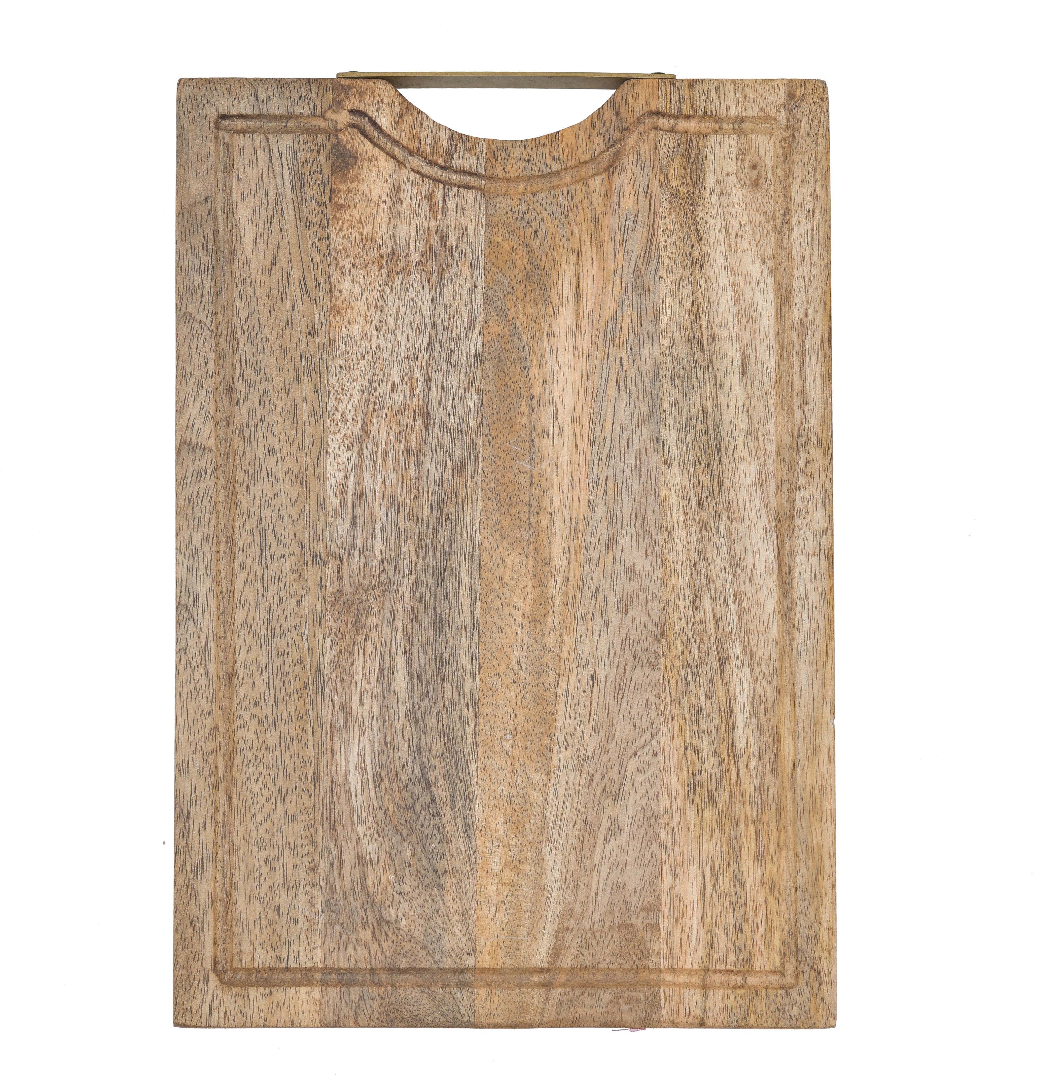 Mango Wood Chopping Board With Iron Handle