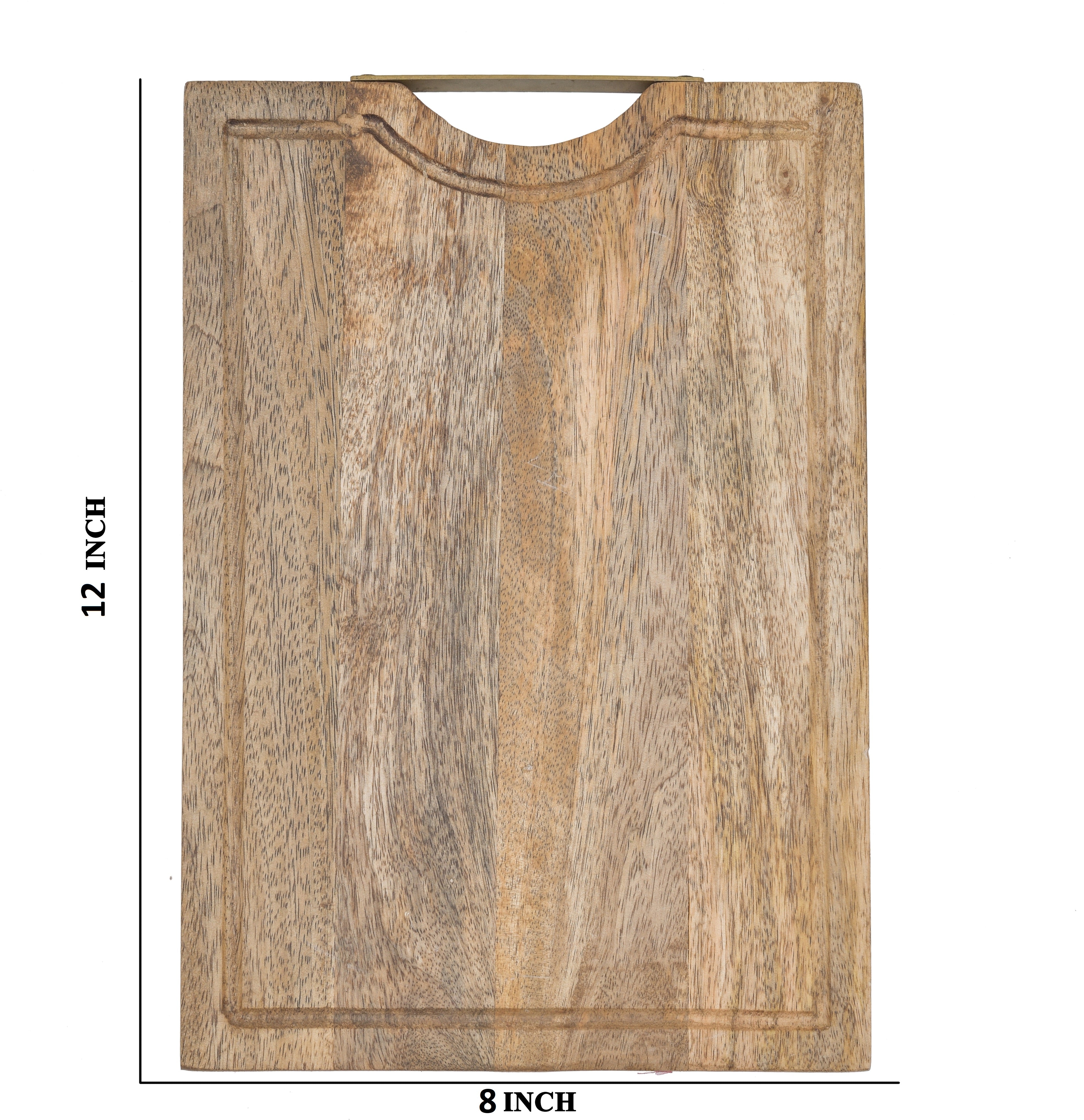 Mango Wood Chopping Board With Iron Handle