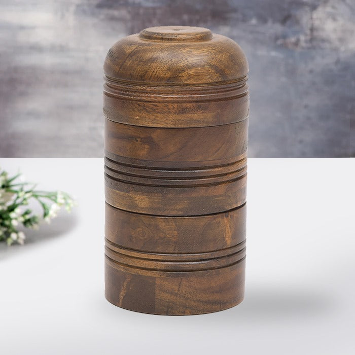 ROME STACKABLE JAR 3 TIER SM