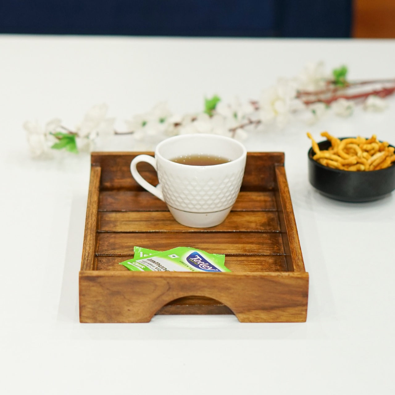 Acacia Wooden Premium Serving Tray