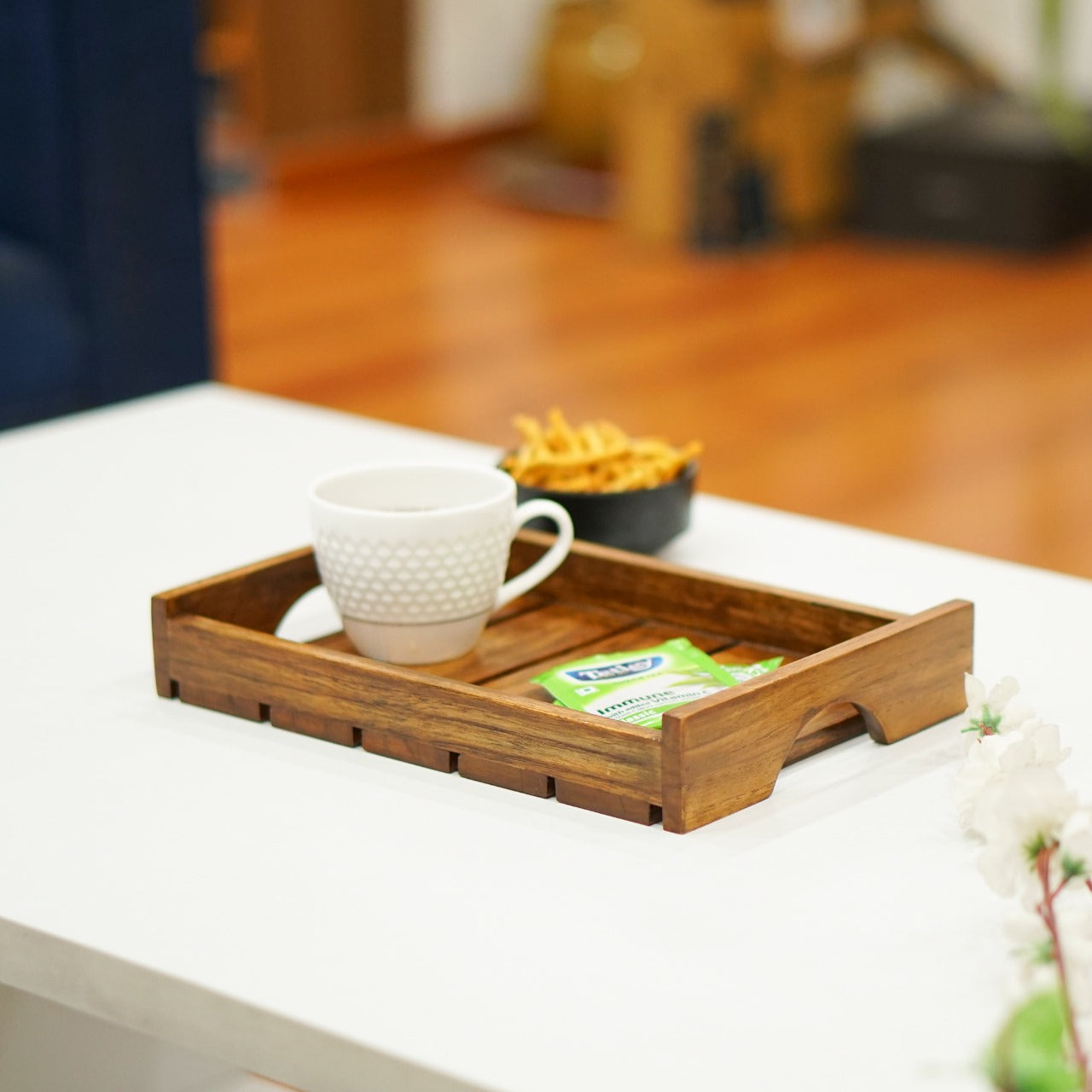 Acacia Wooden Premium Serving Tray