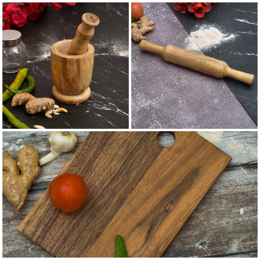 5 Must-Have Wooden Tools for Your Kitchen Slab