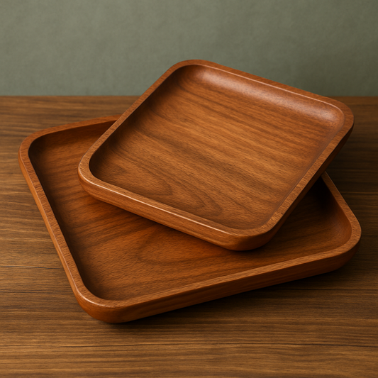 5 Ways to Style Wooden Plates & Trays in Your Home