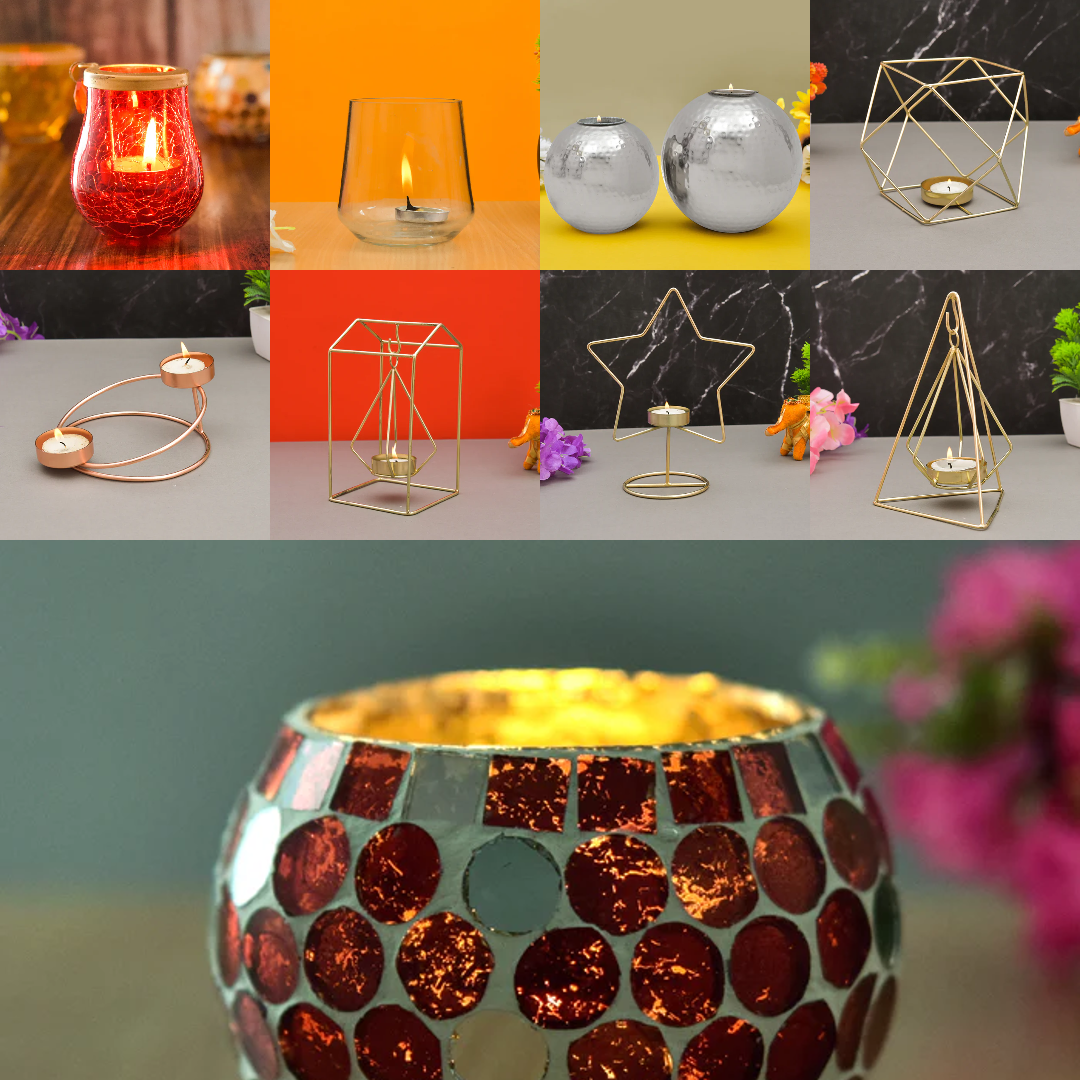 Diwali T-Light Holders: Brighten Up Your Festive Season