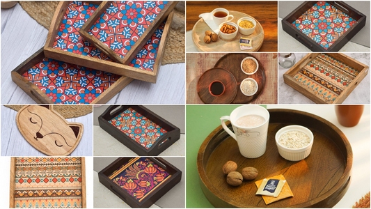 Mango Wooden Trays: Exploring the Elegance and Functionality