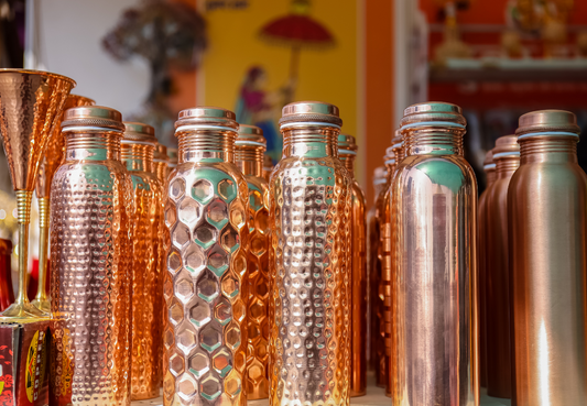 The Health Benefits of Using a Copper Water Bottle