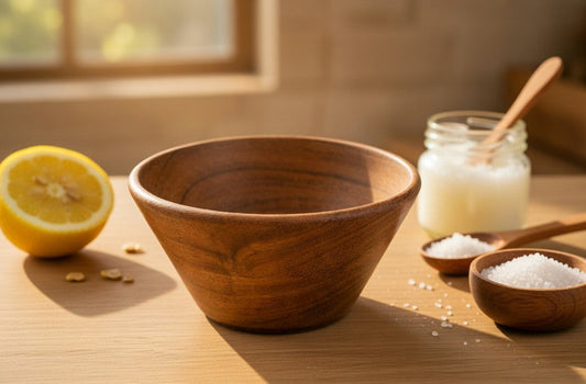 Remove Stains from Wooden Bowl
