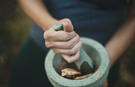 Using a Mortar and Pestle Effectively