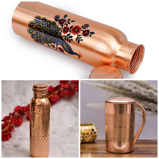 Copper Water Bottles vs. Copper Jugs: What's the Difference?