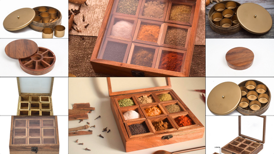 The Essential Guide to Choosing the Perfect Wooden Masala Box for Your Kitchen