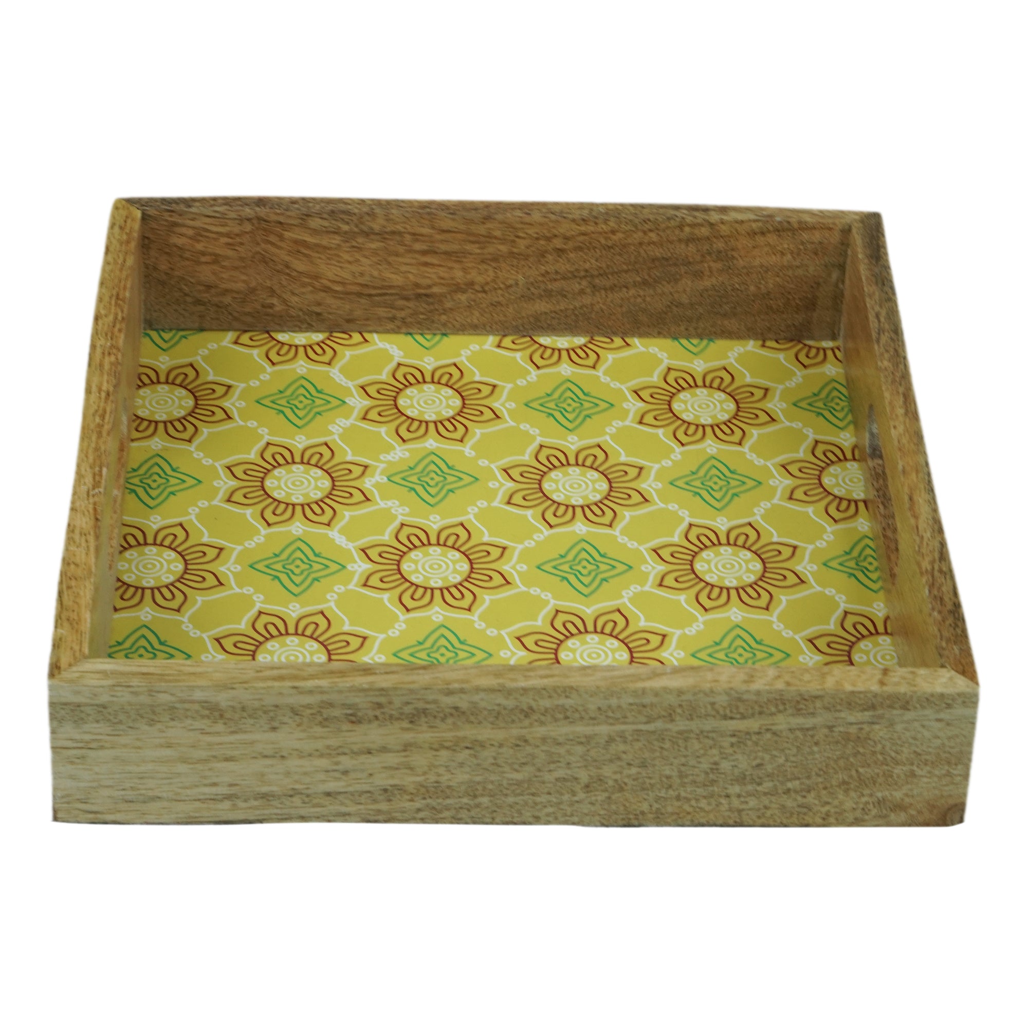 Basant Wooden Serving Tray