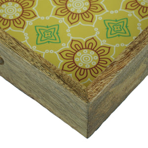 Basant Wooden Serving Tray