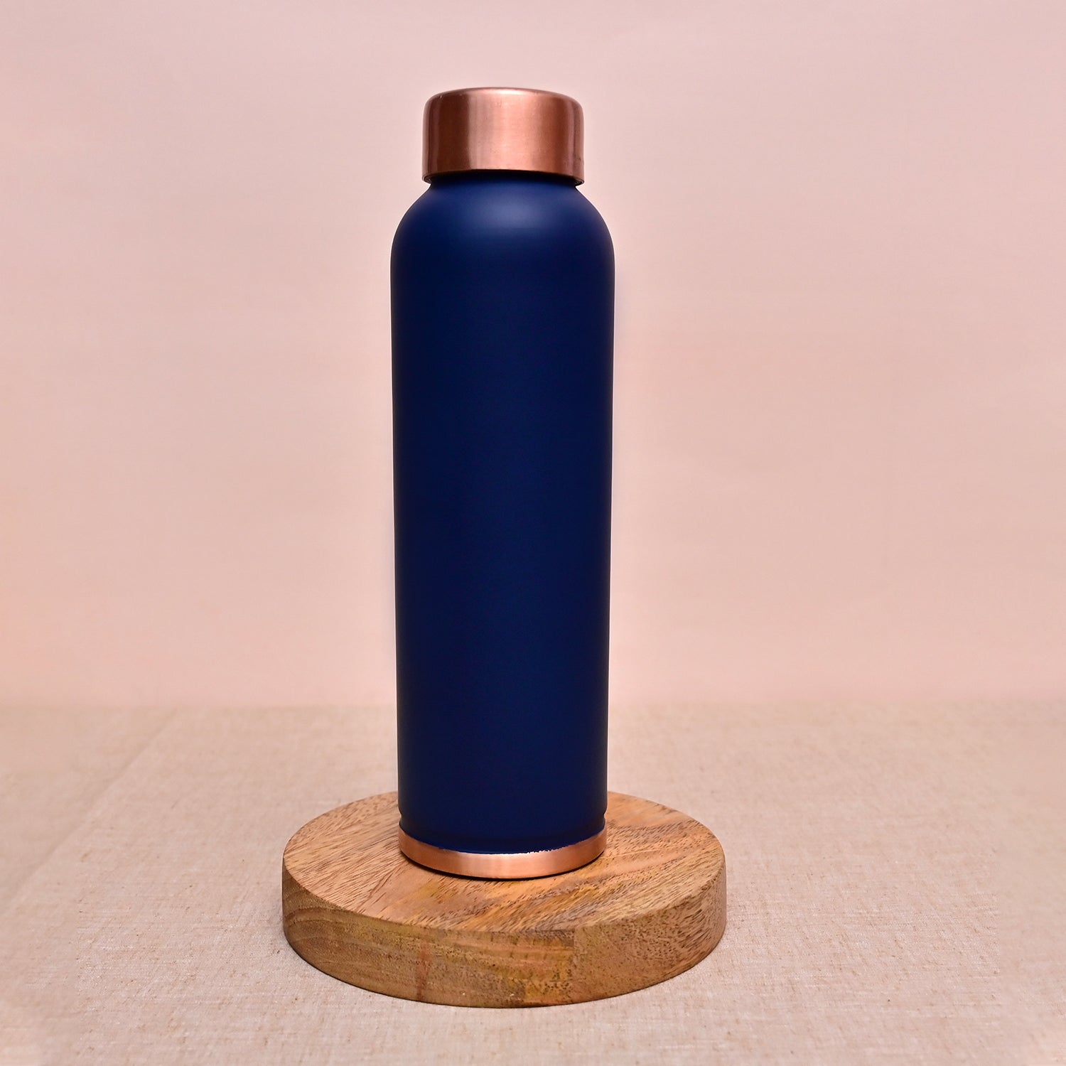 Oreo Matt Blue Copper Bottle – 950 ml