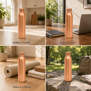 Classic 900 ml Copper Bottle (Pack of 1)