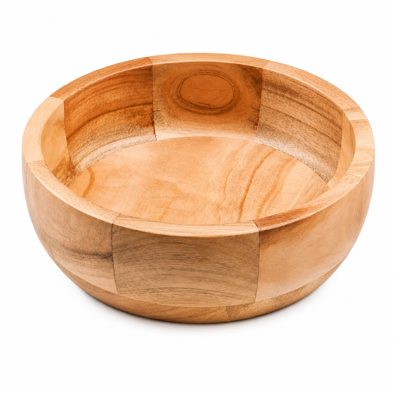 Premium Brown Neem Wood Serving Bowl – 250ml