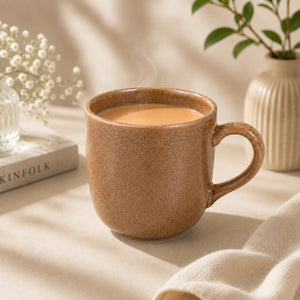 Ceramic RT Matt Finish Tea Cup Set of 6 - Sanjeev Kapoor by OGGN