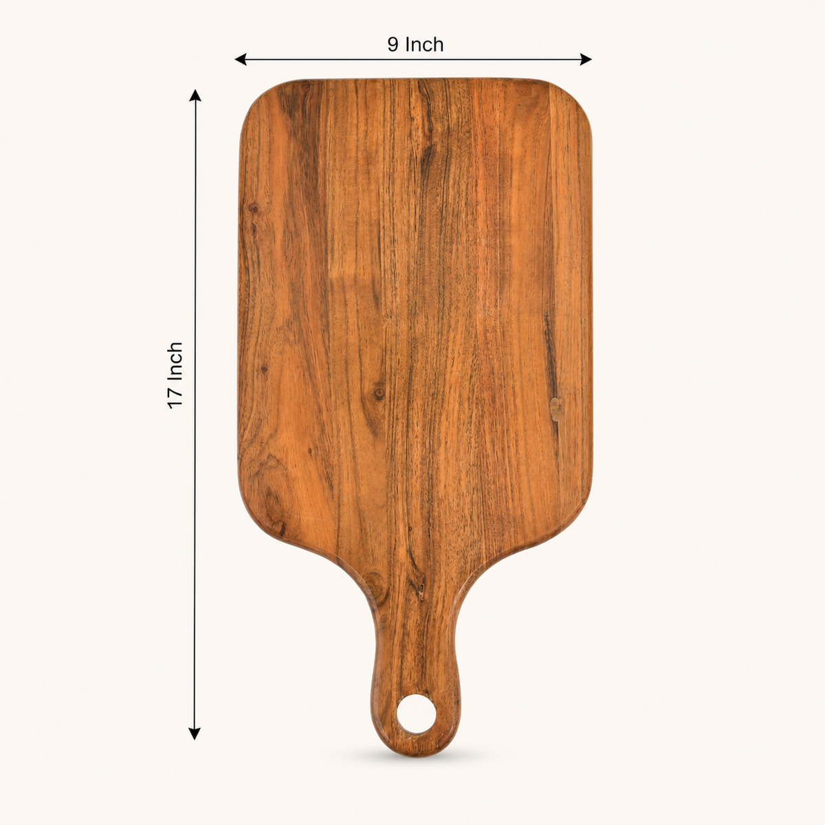Acacia Wooden Chopping Board - 17X9 INCHES