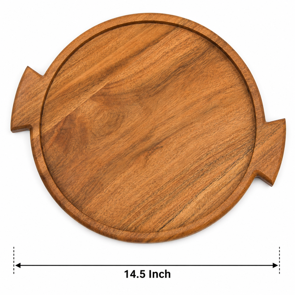 DOUBLE HANDLE PLATTER 14*12