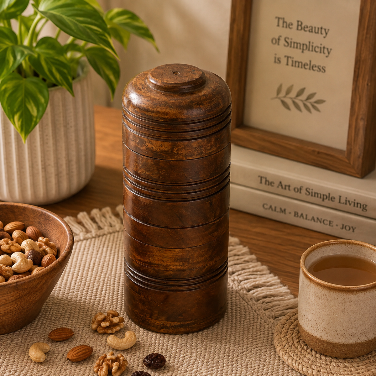 ROME STACKABLE JAR 3 TIER LRG