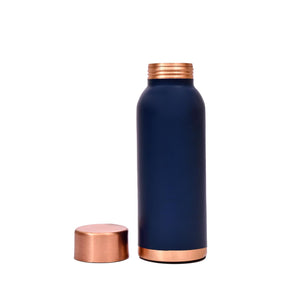 Royal Blue Copper Water Bottle - 500ml