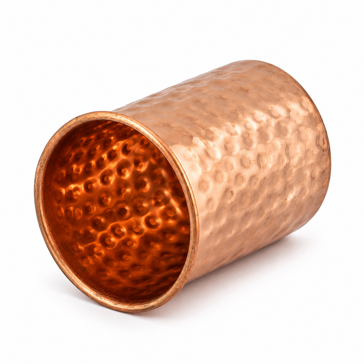 SUTRA COPPER HAMMERED GLASS 250 ML