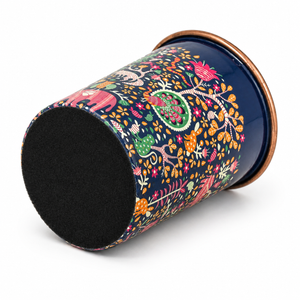 Meena Printed Copper Glass 250 ml