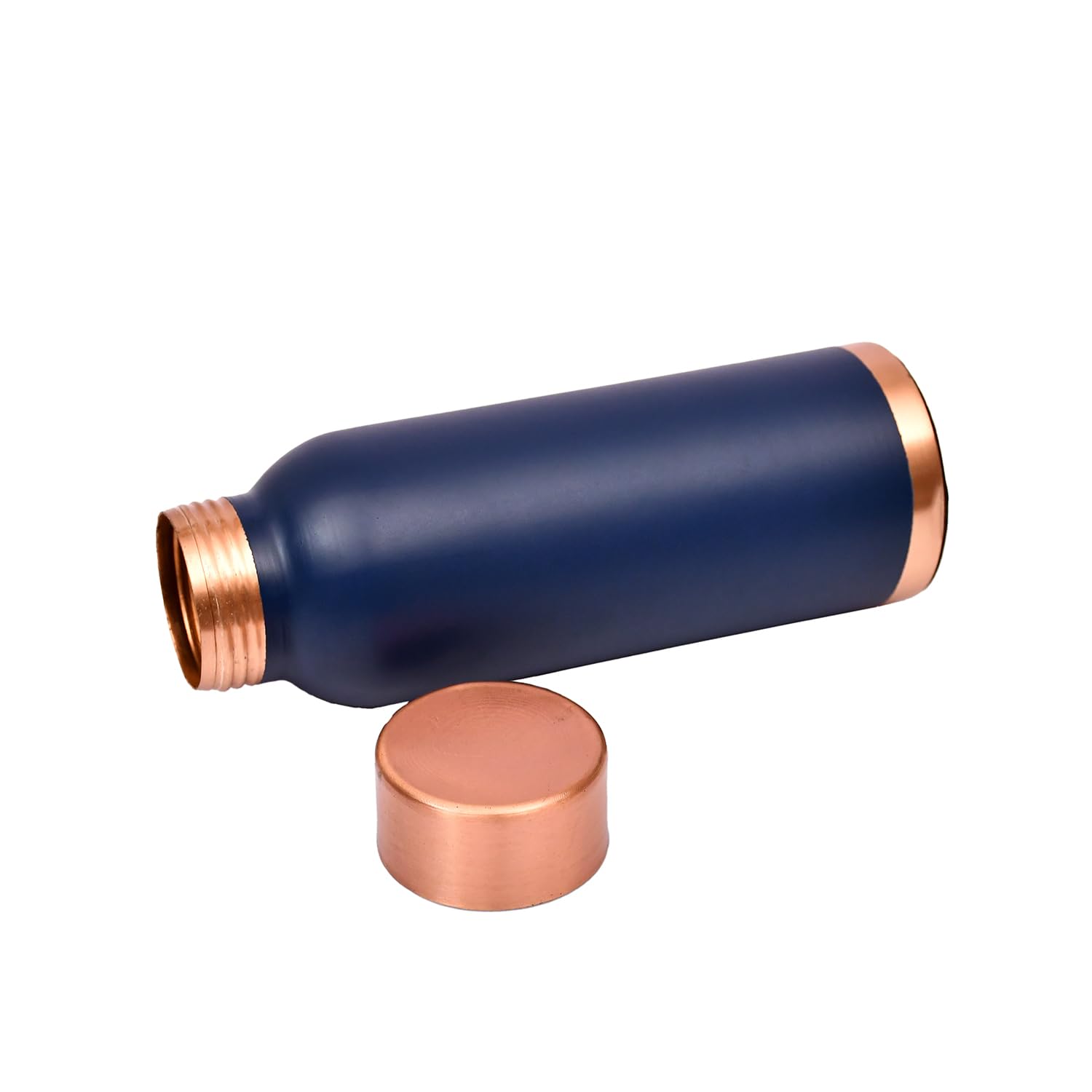 Royal Blue Copper Water Bottle - 500ml