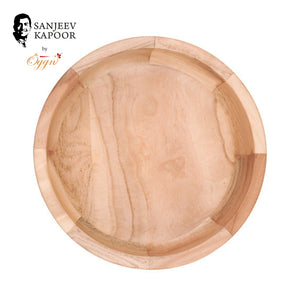 Premium Brown Neem Wood Serving Bowl – 250ml