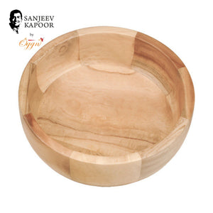 Premium Brown Neem Wood Serving Bowl – 250ml