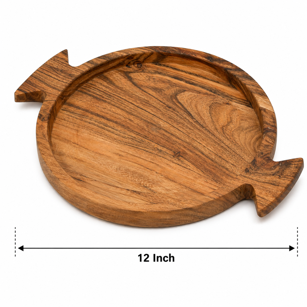 DOUBLE HANDLE PLATTER 12*9.5