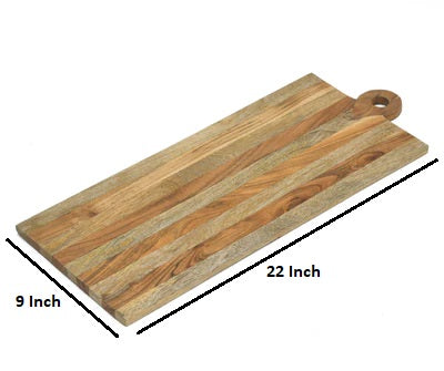 Mixwood Chopping Board With V Shape Handle