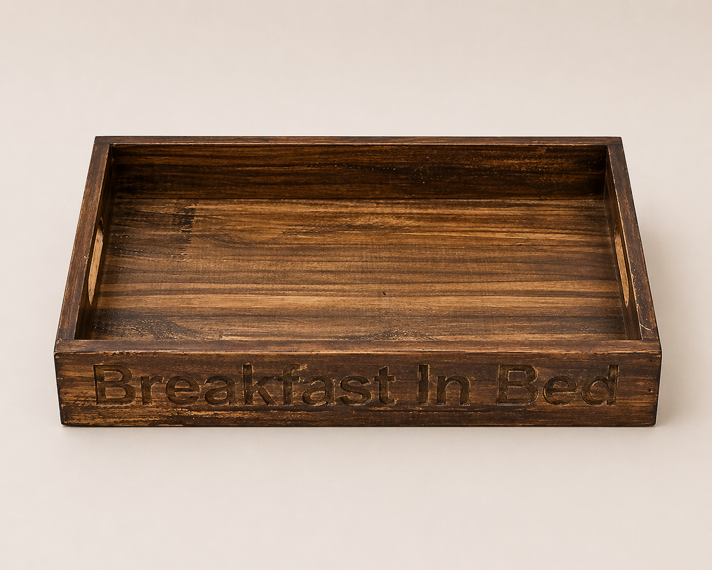 Rectangular Mango Wood Serving Tray - (20 x 12 x 2 Inch)