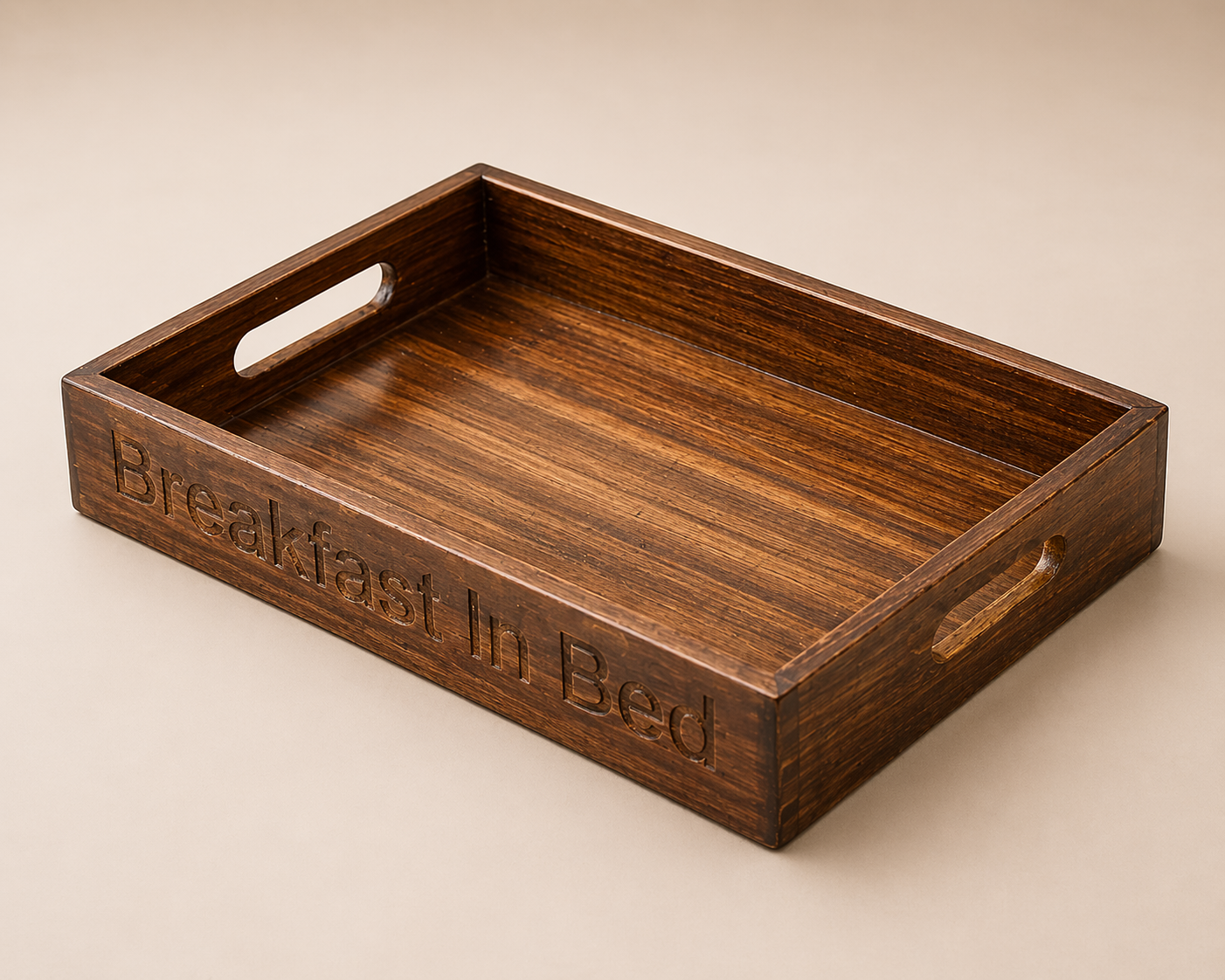 Rectangular Mango Wood Serving Tray - (20 x 12 x 2 Inch)