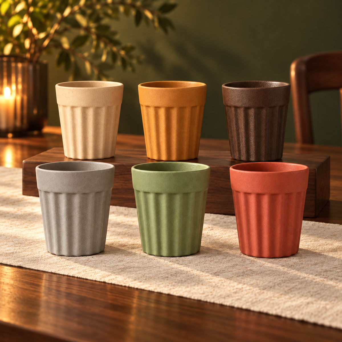 Sanjeev Kapoor by OGGN Pack of 6 Ceramic Cup sets