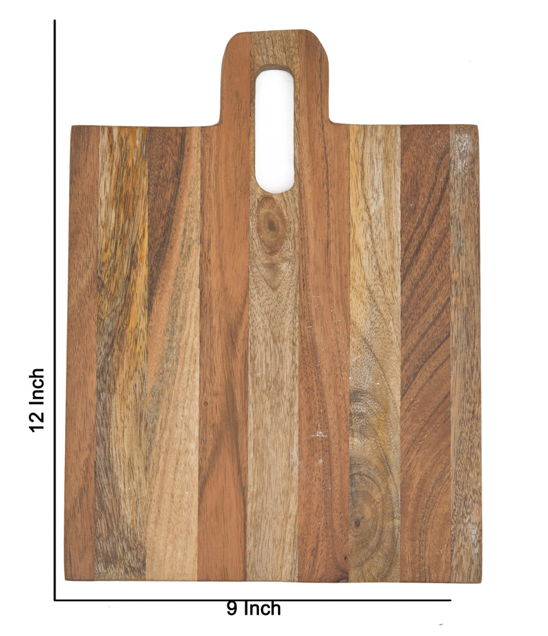 MIXWOOD CHOPPING BOARD WITH LENGTH CUT HANDLE