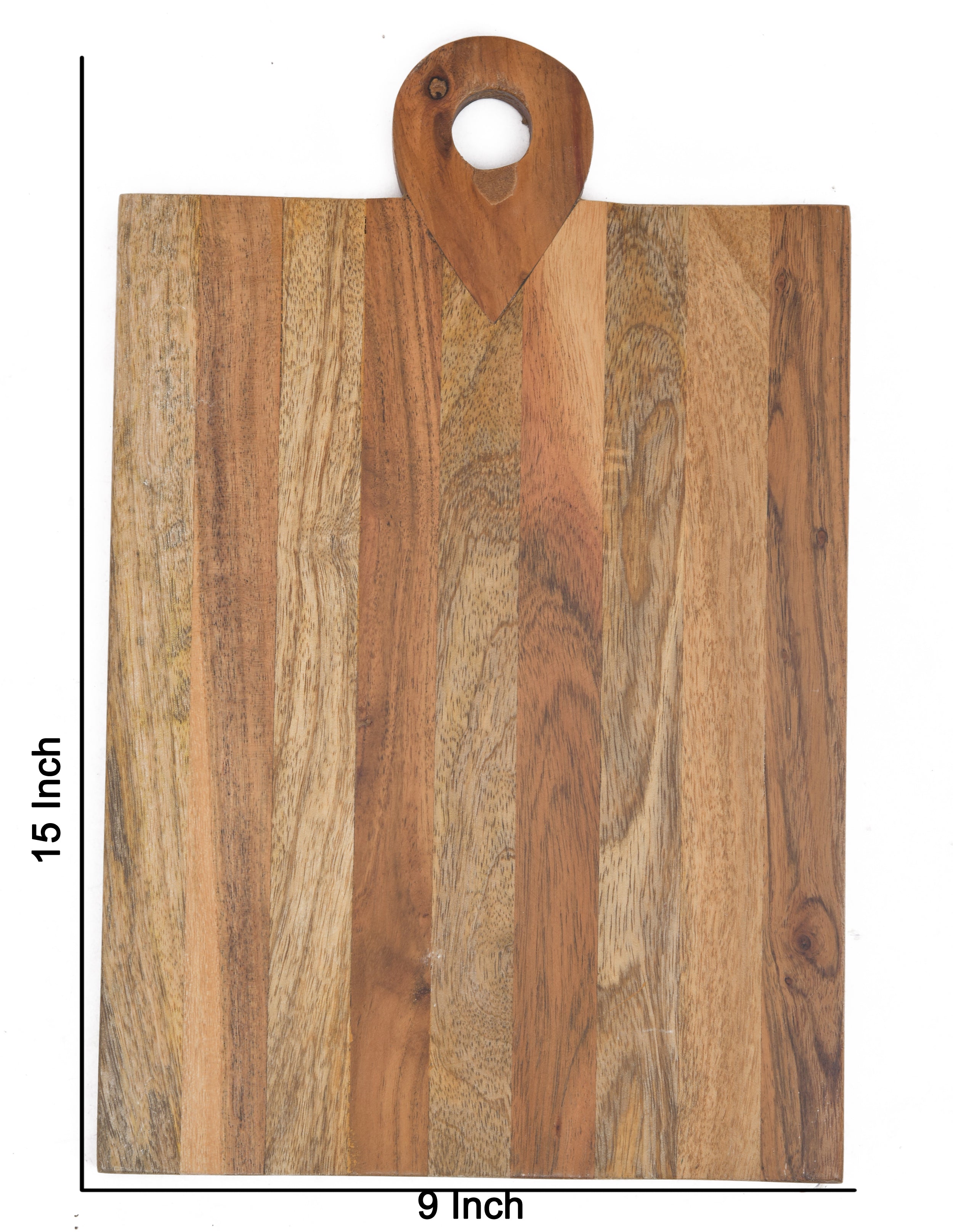 Mixwood Chopping Board With V Shape Handle