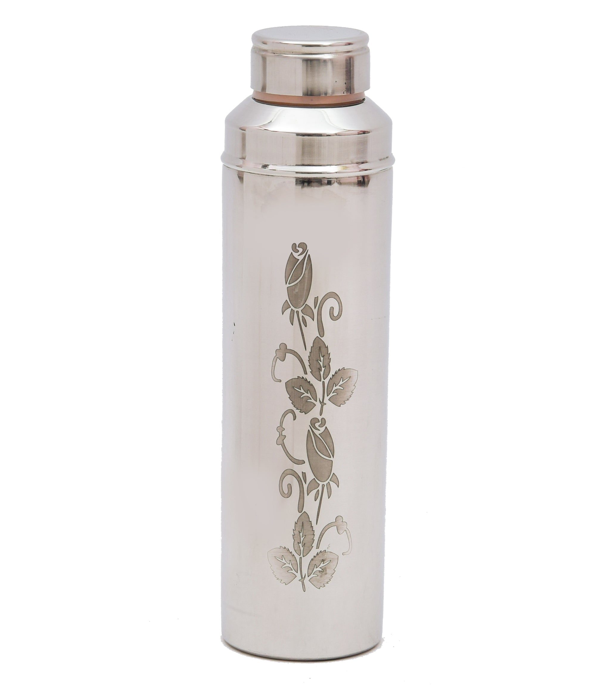 OUTSIDE STAINLESS STEEL AND INSIDE PURE COPPER WATER BOTTLE - 1000ML