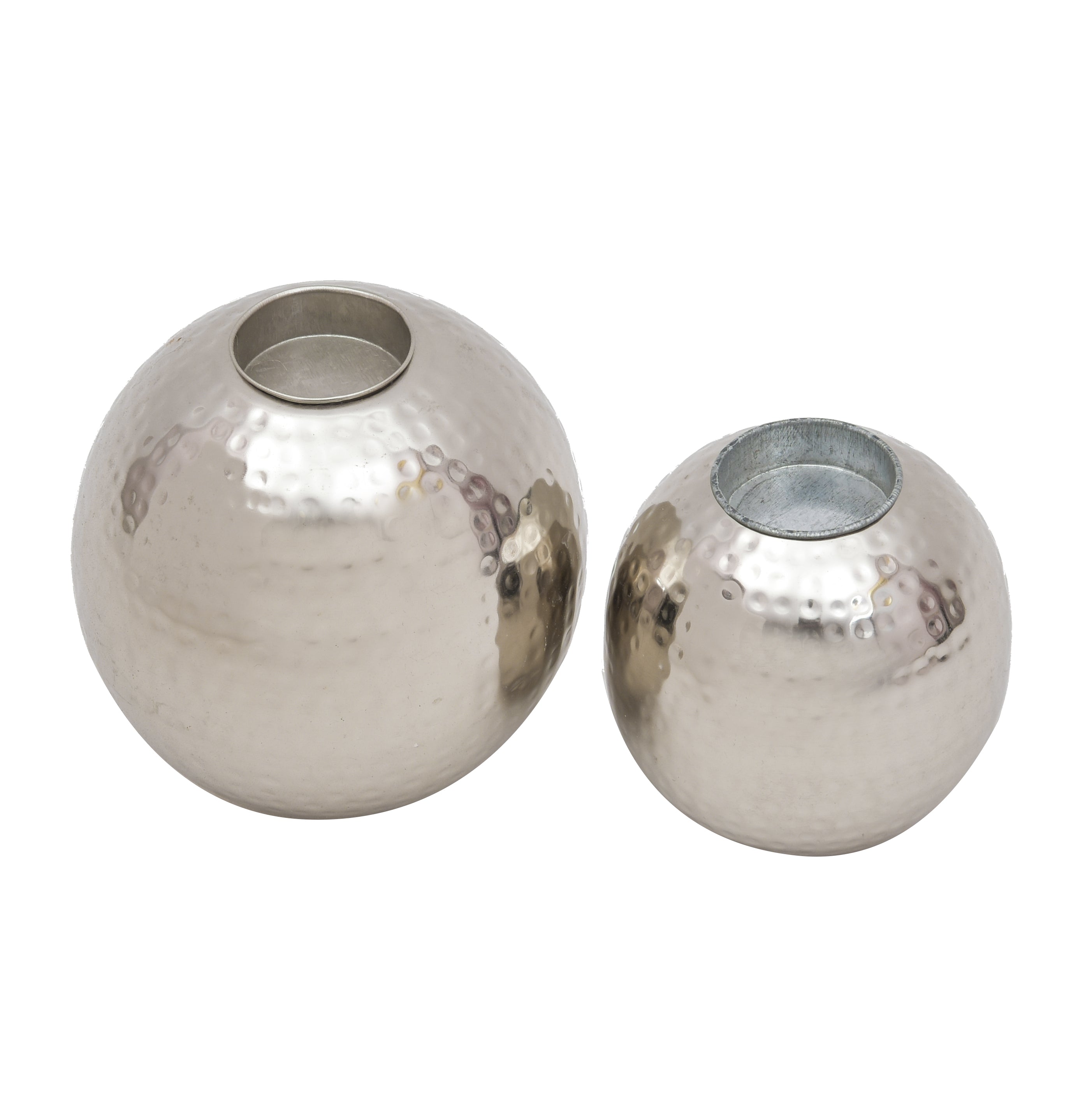 Hammerd Tea Light Candle Holder Silver Finish