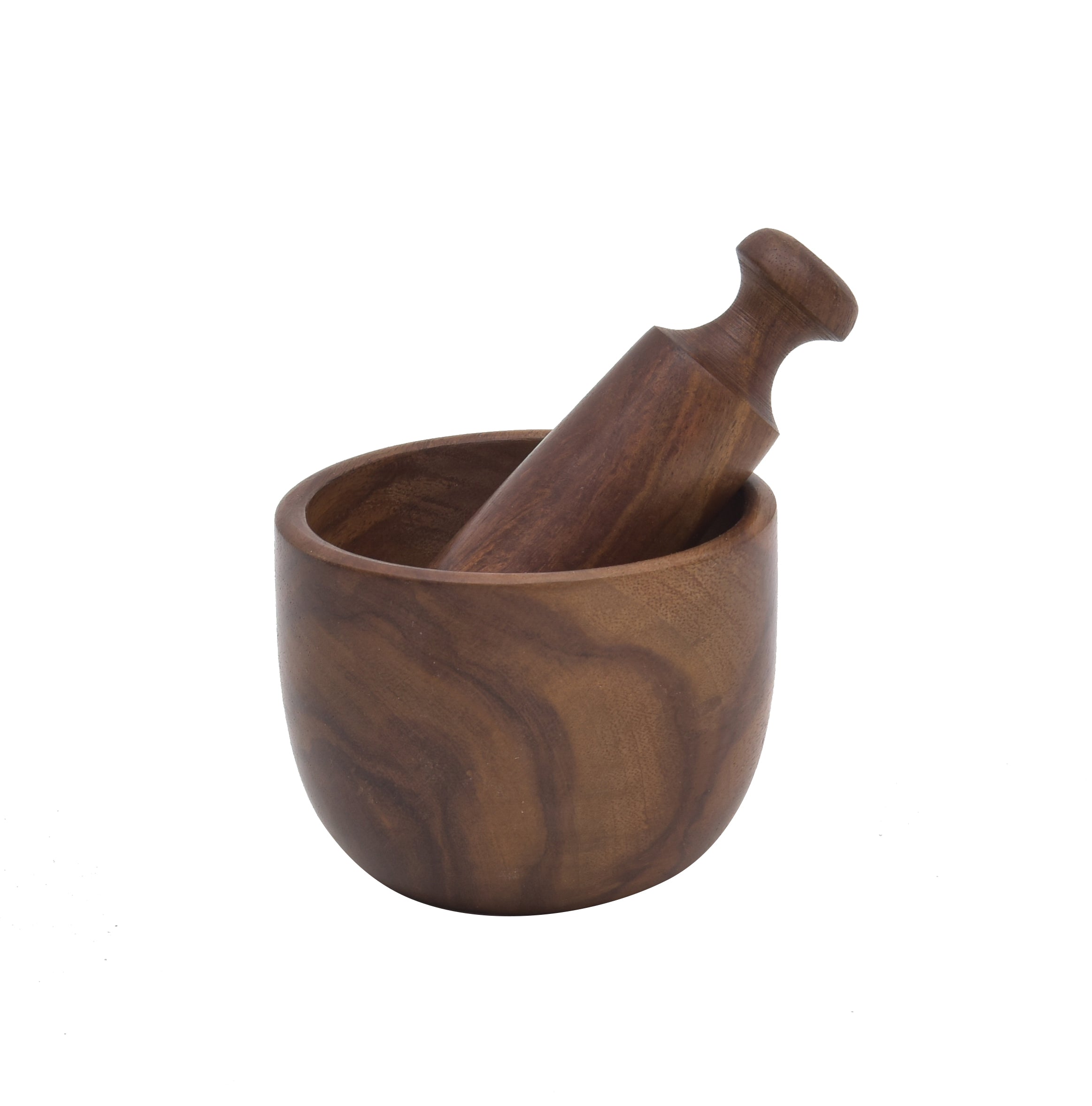 Shisham Wooden Okhali, Mortars & Pestles  5*5 Inch